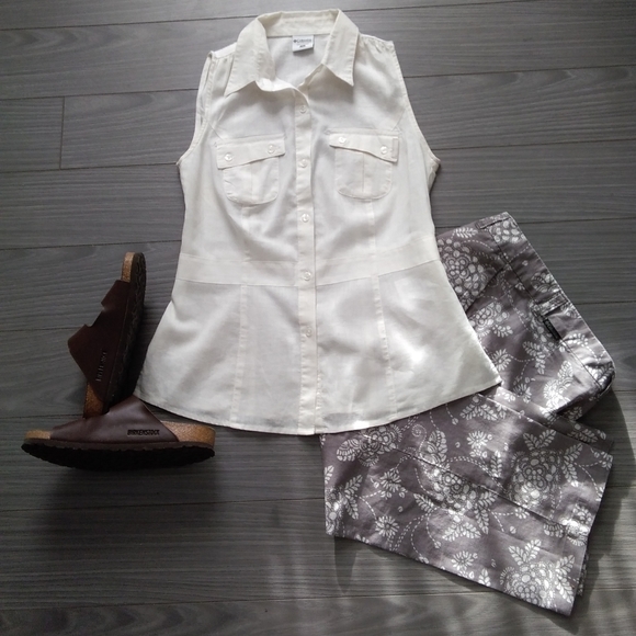 COLUMBIA SPORTSWEAR Linen Capri's - Picture 8 of 10